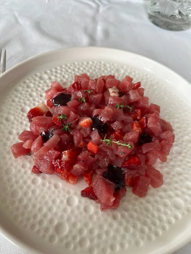 Tartare di manzo alla francese di Fermento Osteria Artigiana